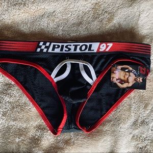 Pistol Pete Piston mesh brief
